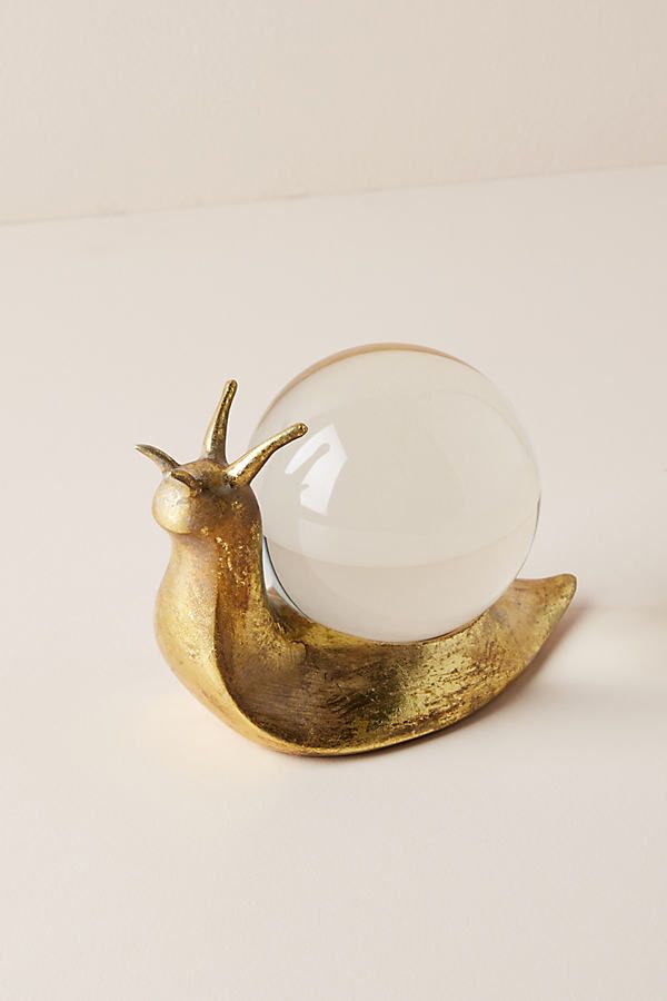 Snail Decorative Object By Anthropologie in Gold | Anthropologie (US)