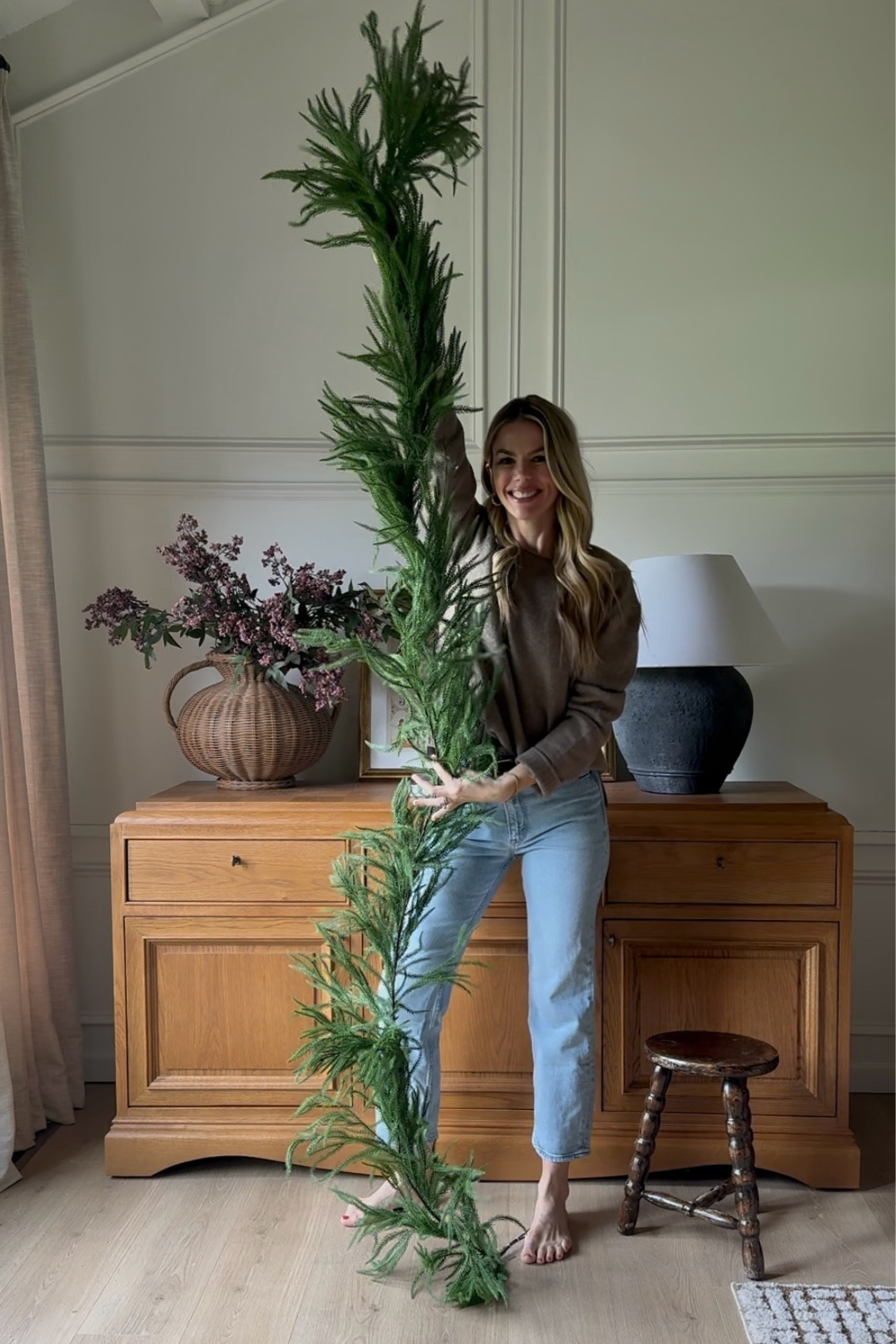 Christmas pine garland back in stock.

Get two nine ft garlands for only $79! This is better than designer brands.

#LTKHoliday #LTKHome #LTKSeasonal