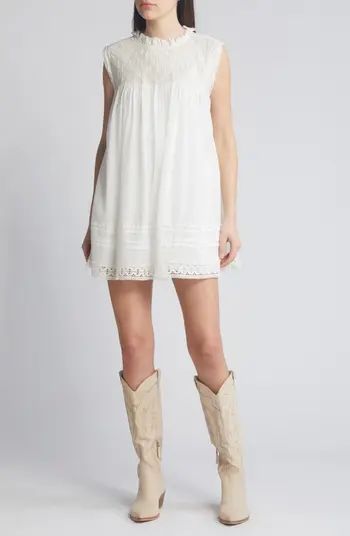 Shea Smocked Yoke Shift Minidress | Nordstrom