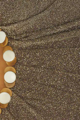 Rousseau Dress in Bronze Umber Brown | Revolve Clothing (Global)