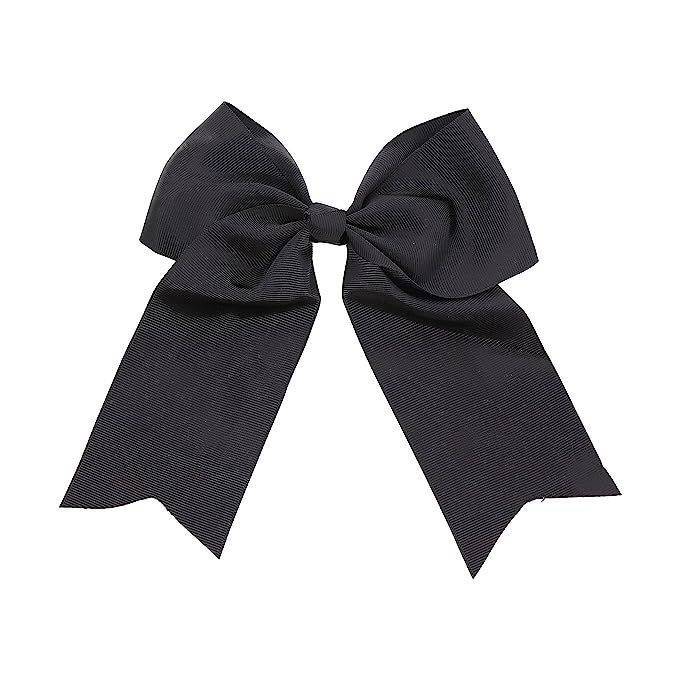 Jumbo Bow Clip with Tails (Black) | Amazon (US)