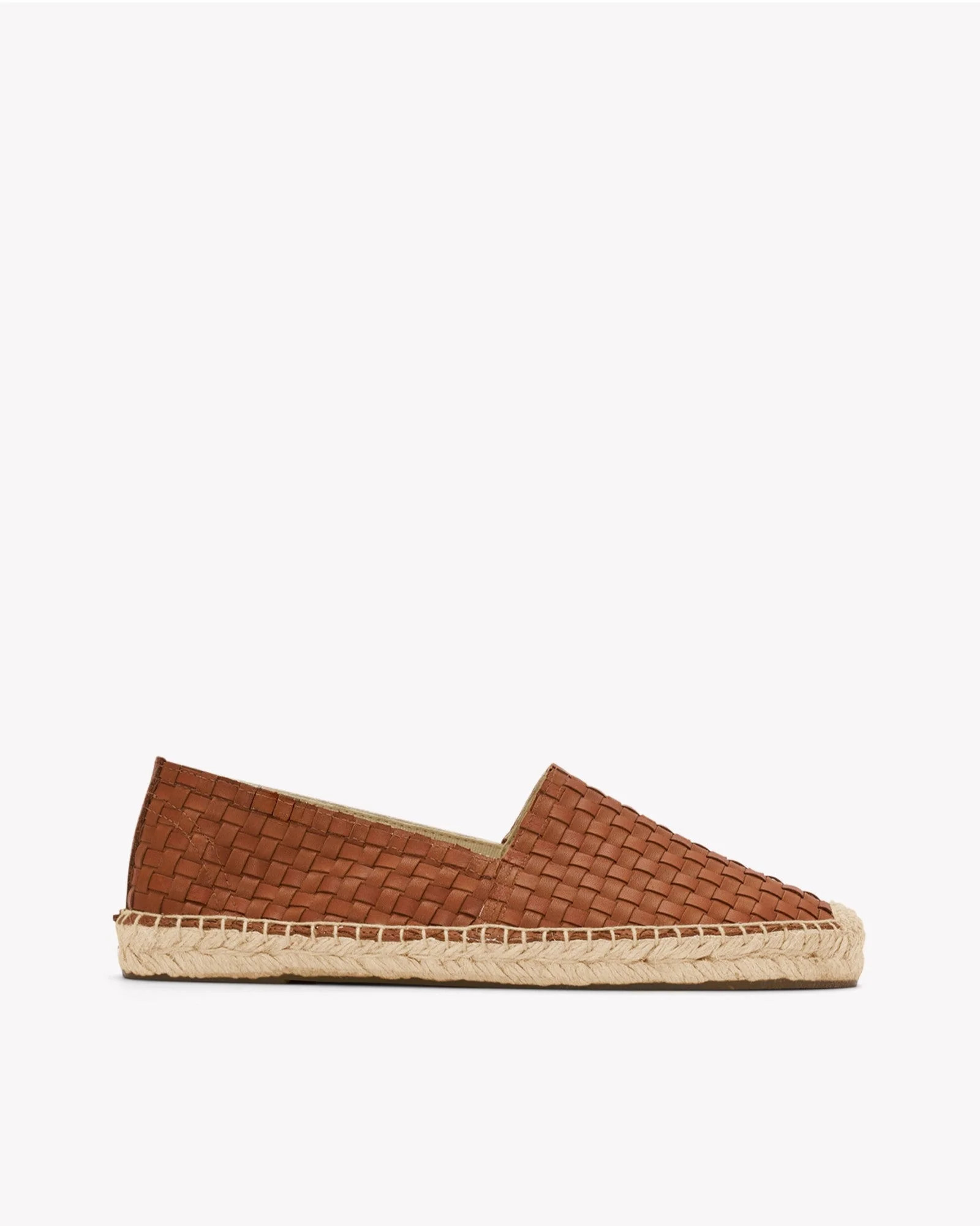 Women's Original Espadrille | Woven Leathers | Tan Brown | Soludos