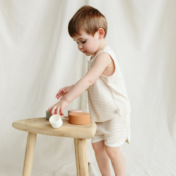 SHORTS | DUNE STRIPE | goumi