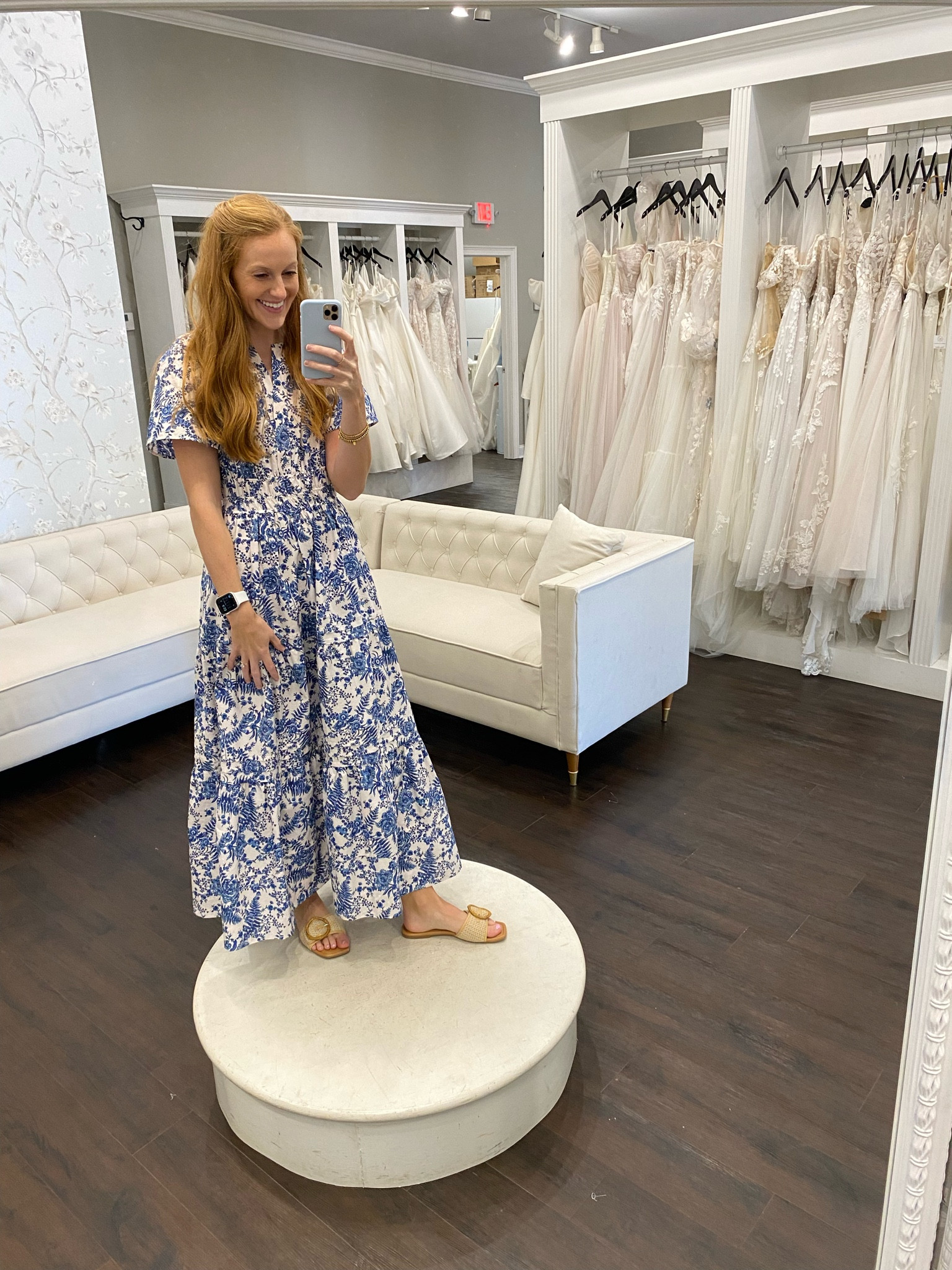 Bridal gown final fitting fit! Wearing a size XS.

#LTKWedding