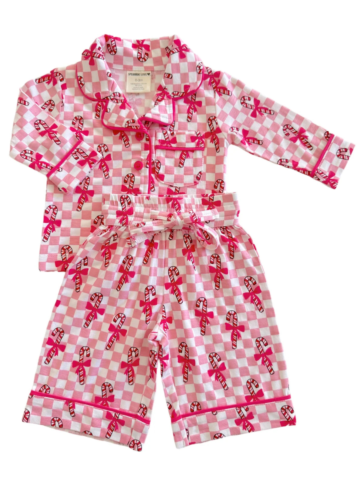 Lounge Set, Cotton Candy Candy Cane | SpearmintLOVE