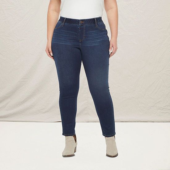 a.n.a - Plus Womens Skinny Stretch Jegging | JCPenney