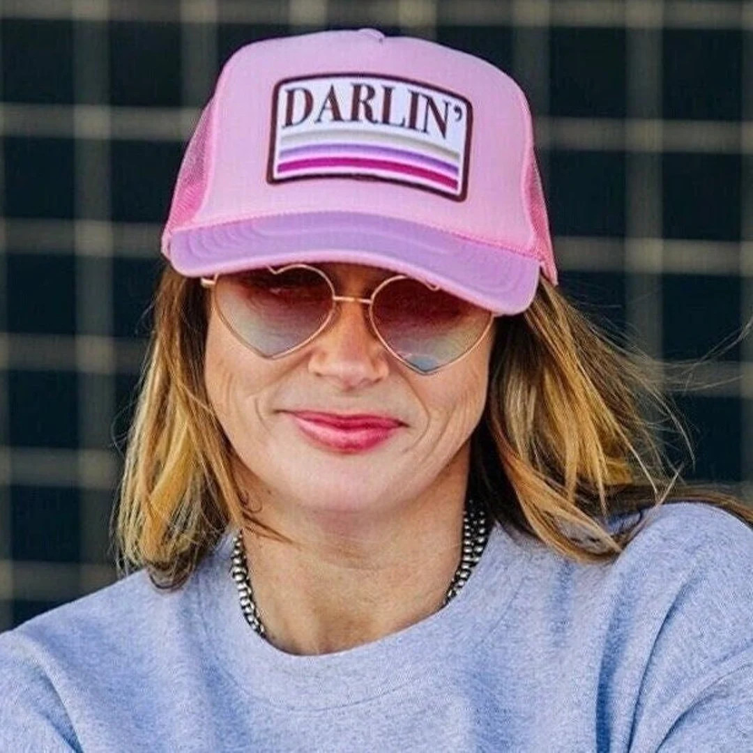 Darlin Trucker Hat Trendy Trucker Cap Retro Trucker Hat Cute - Etsy | Etsy (US)