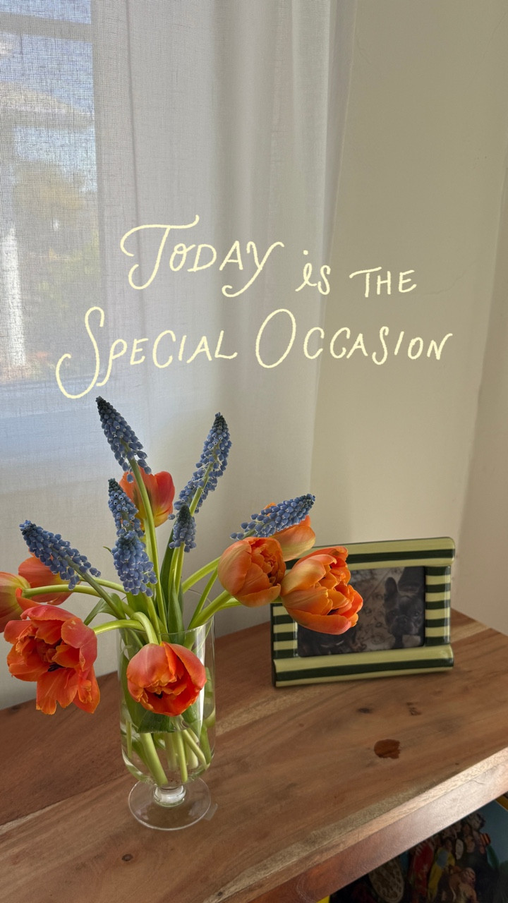 Because…today really IS the special occasion 🥂 this year I told myself no more waiting for the perfect time to create the life I want (heavy on the create part🪻) So follow along my little digital diary journey if you’re into finally making moves on the inspo you’ve been pinning, DIY’s, pretty things and seeing what we can do :)

With love, from the girl who will be romanticizing every little thing from here on out 🌸

#diy #diyproject #pinterestaesthetic #crafting #romanticizeyourlife

#LTKdayinmylife #LTKHome #LTKSeasonal