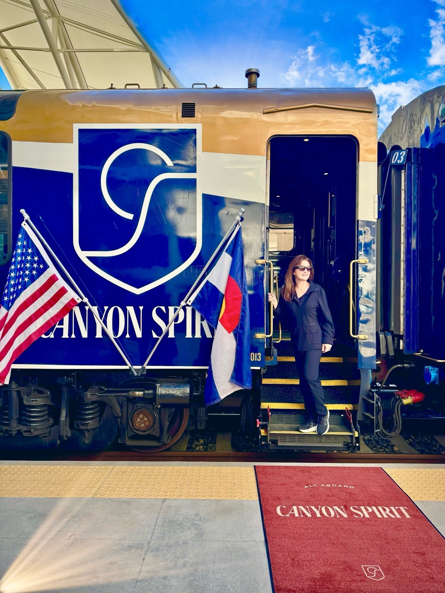 Travel feels even more magical when you’re comfortable and confident. Whether it’s a plane, train or automobile, @AnatomieStyle is my choice for effortless, lightweight, wrinkle-resistant style wherever I wander. Today’s adventure: a unique luxury train ride on the @CanyonSpirit through the Rocky Mountains from Denver to Salt Lake City. 🚂🗻✨

Check out their Black Friday 30% Off Sitewide Sale! 

I love my  Anatomy Fleeced Lined Kenya Jacket and I am going to pick up a pair of Skyler Cozy Fleece-Lined Travel Pants for part of my Black Friday Shopping to pair them with next time. So cozy! 

#AnatomieStyle #TrainTravel #RockyMountains #LuxuryTravel #CanyonSpirit #luxurytrains #traveloutfit #traveloutfits

@visitcolorado #VisitColorado #ColorfulColorado
@visitdenver #VisitDenver
@visitglenwood #VisitGlenwood
@visitutah #VisitUtah #ForeverMighty
@discovermoab #DiscoverMoab
@visitsaltlake #VisitSaltLake

#LTKGiftGuide #LTKHoliday #LTKCyberWeek