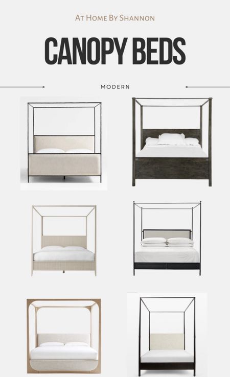 Elevate your sleep game with a stylish and sophisticated canopy bed that's perfect for a luxurious retreat. From minimalist metal frames to plush upholstered designs, modern canopy beds are a must-have for any bedroom goals.



Modern Canopy Beds, Bedroom Decor, Home Furnishings, Luxury Bedding, Bed Frame Inspiration, Bedroom Goals, Home Decor Trends, Furniture Ideas

#LTKhome