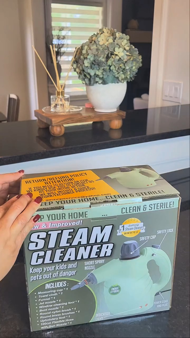 ✨ ¡La limpieza profunda nunca fue tan fácil! ✨
Este limpiador de vapor a presión de mano viene con 12 accesorios para ayudarte a limpiar cada rincón de tu hogar. 🏡💨

Ideal para muebles, pisos, ventanas, baños, cocina e incluso el interior del automóvil. 🚗✨ Limpia sin químicos agresivos, utilizando el poder del vapor para eliminar suciedad y grasa de forma rápida y eficiente.

🔗 Encuéntralo en mi Amazon Storefront. ¡El link está en mi bio!

#AmazonFinds #AmazonHome #HomeCleaning #SteamCleaner #CleaningHacks

#LTKHome #LTKU #LTKmomlife
