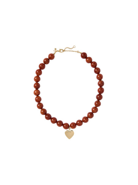 Stone Heart Pendant Necklace | Ann Taylor