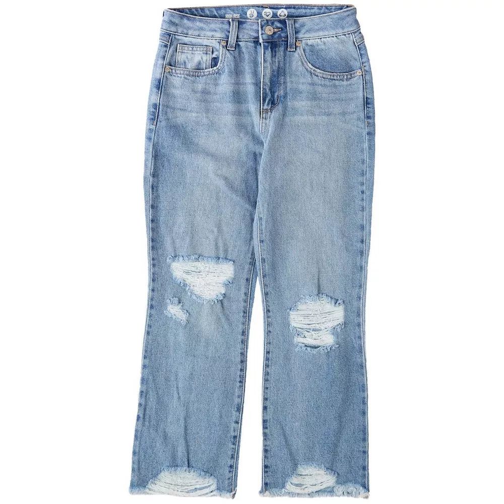 Juniors Peace, Love, Eco High-Rise Jeans | Bealls