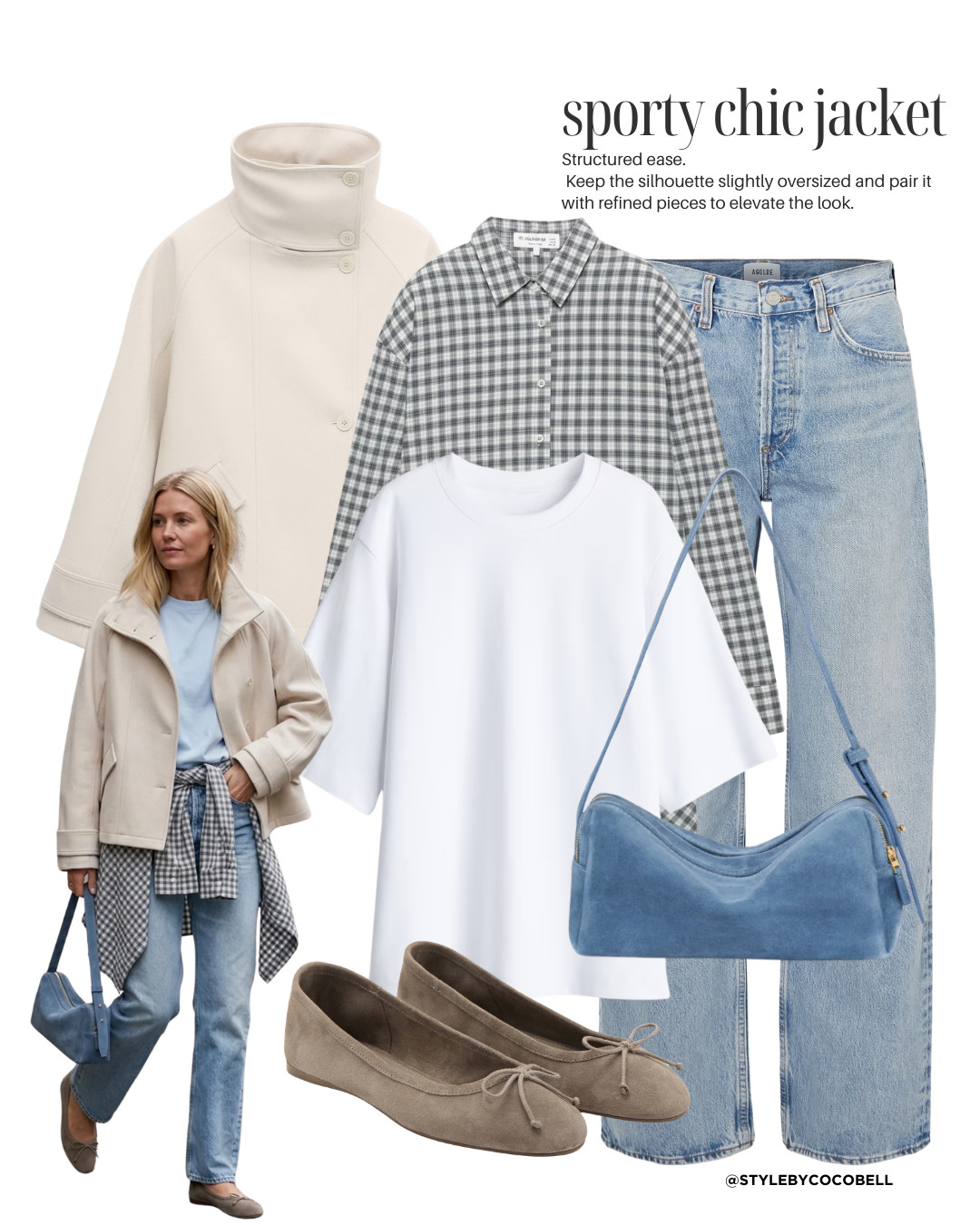 Structured ease.
Keep the silhouette slightly oversized and pair it with refined pieces to elevate the look.

#LTKspring