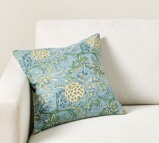 Natalie Printed Pillow | Pottery Barn (US)