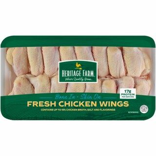 Heritage Farm Bone-In Skin-On Fresh Chicken Wings | Kroger