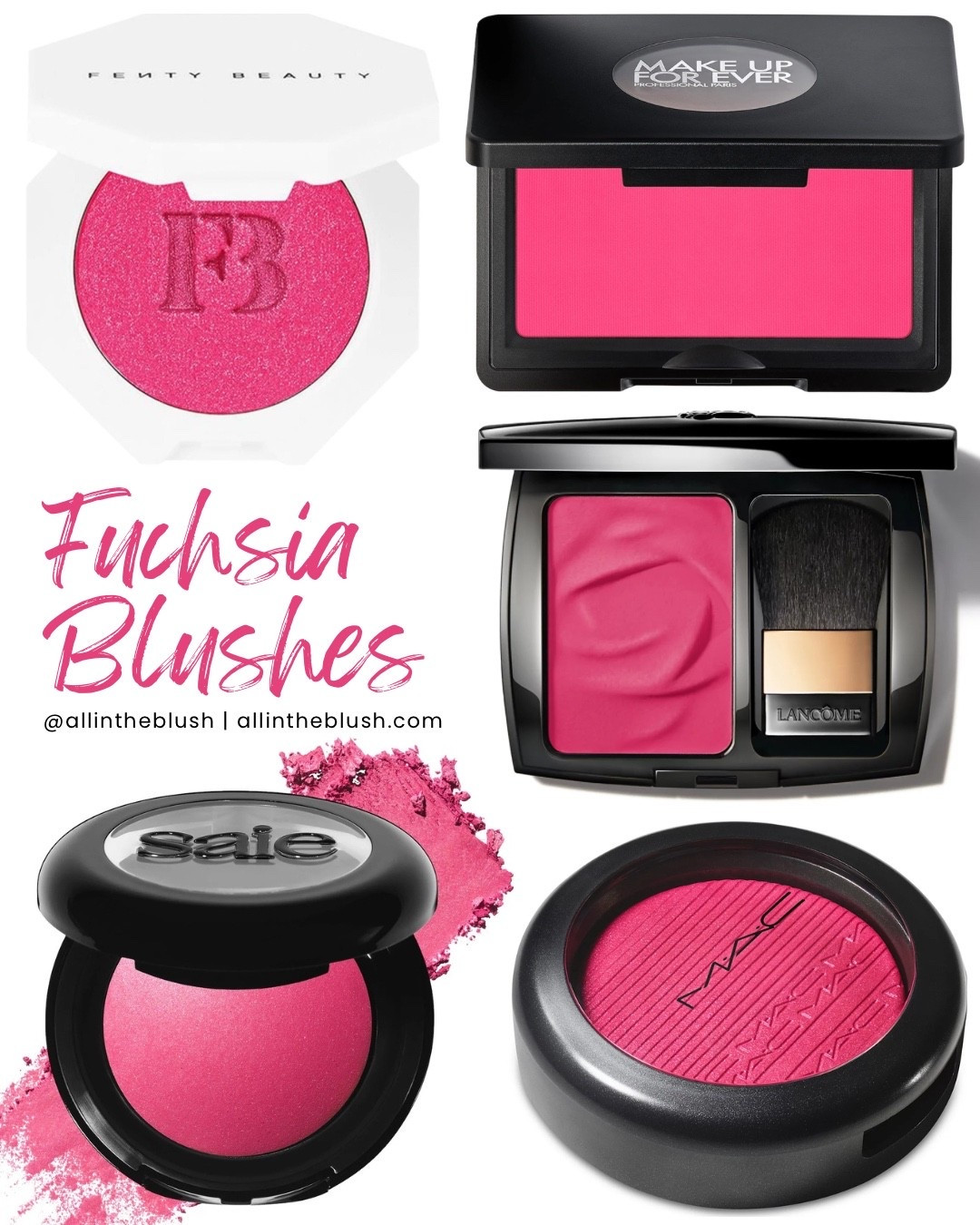 Fuchsia pink blushes🩷

#LTKBeauty #LTKgrwm #LTKootd