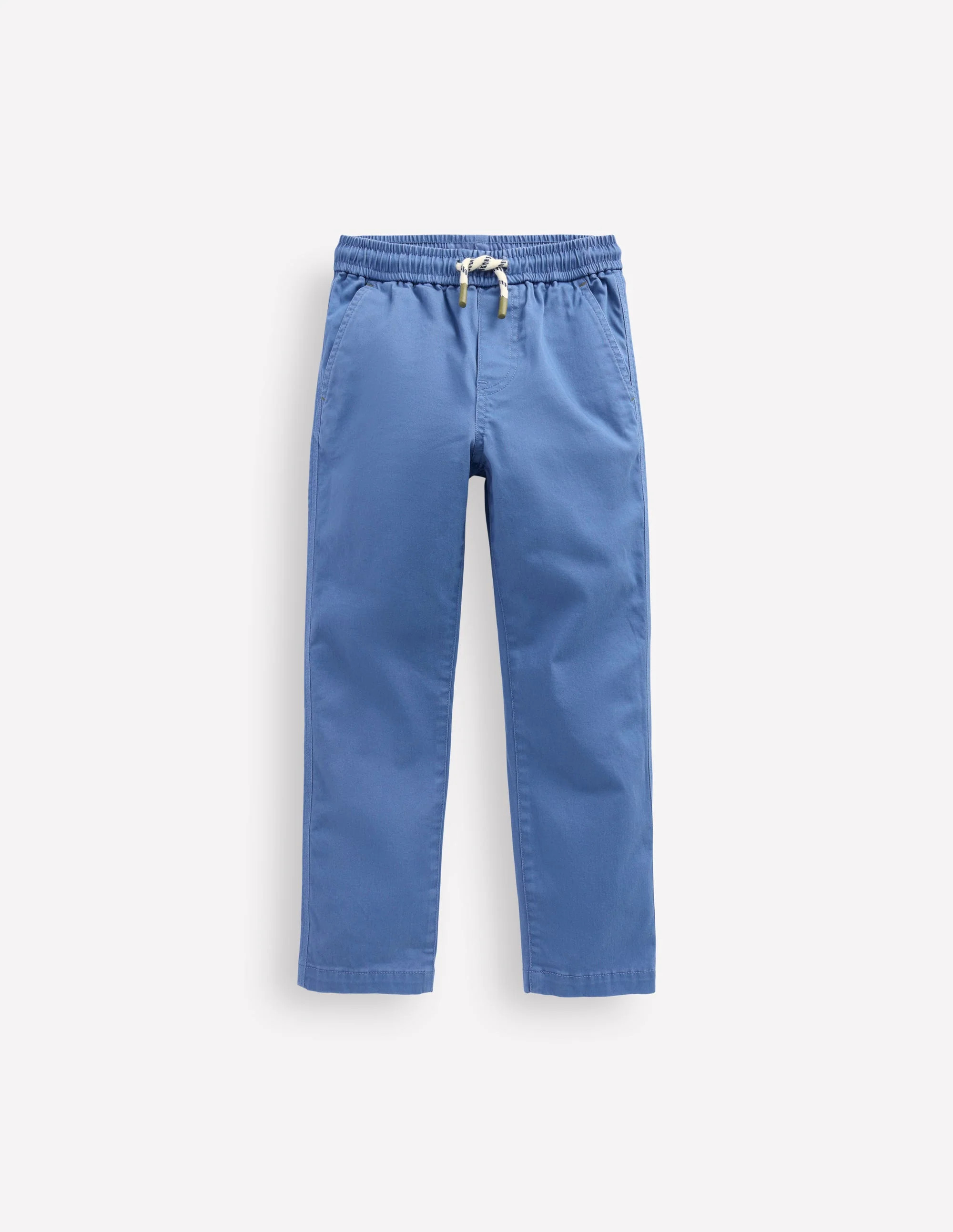Slim Pull On Trousers-Blue River | Boden (US)