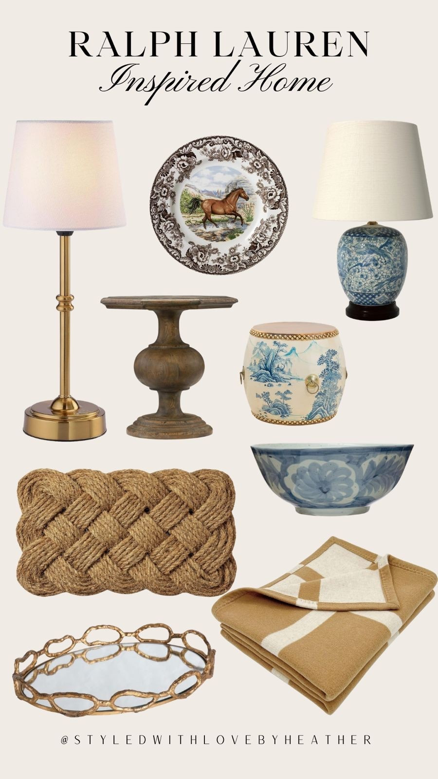 Ralph Lauren inspired home… but make it affordable 🤍
I’m loving this classic, timeless mix of warm neutrals, chinoiserie touches, and elegant textures — it gives that elevated designer feel without the designer price tag.



#LTKSpringSale #LTKHome #LTKSeasonal