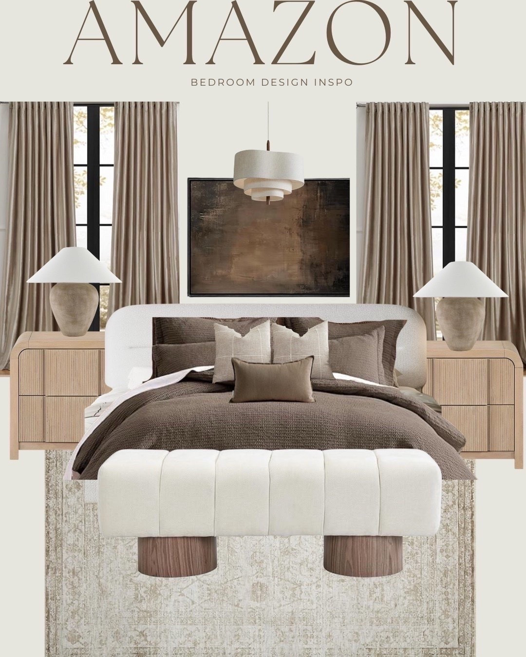 Neutral tones, cozy textures, and elevated design—all from Amazon! ✨ This bedroom setup is the perfect blend of warmth and sophistication. Shop these stylish finds to bring this aesthetic to life! #AmazonHome


#AmazonFinds #BedroomDesign #NeutralHome #HomeDecor #ModernBedroom #InteriorInspo #AmazonDecor #CozyAesthetic #BedroomGoals #HomeStyling

#LTKHome #LTKSaleAlert #LTKFindsUnder100