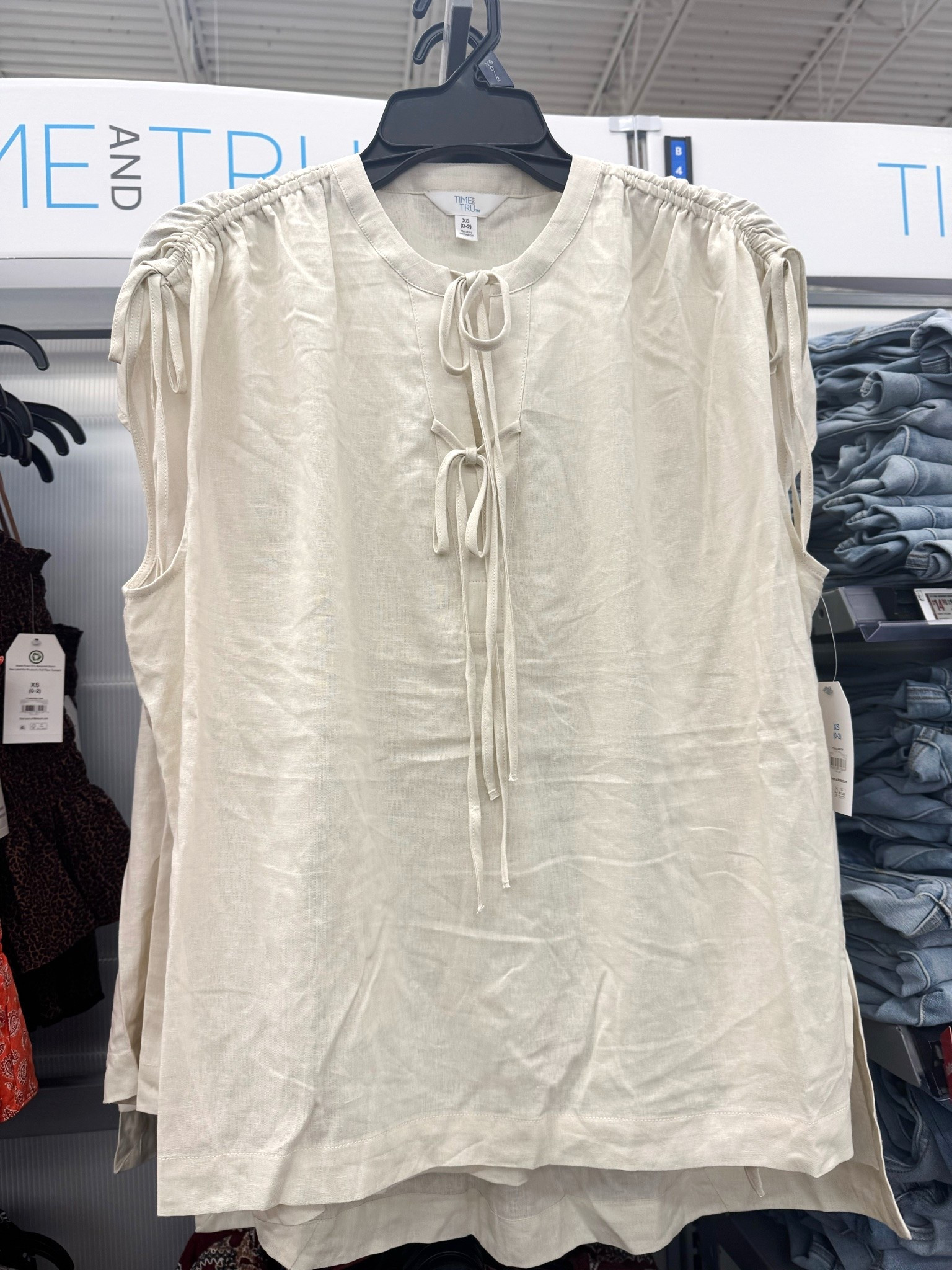 Walmart✨ Time and Tru Women's Sleeveless Linen Tunic Top, Sizes XS-XXXL

#LTKootd #LTKSeasonal #LTKWorkwear