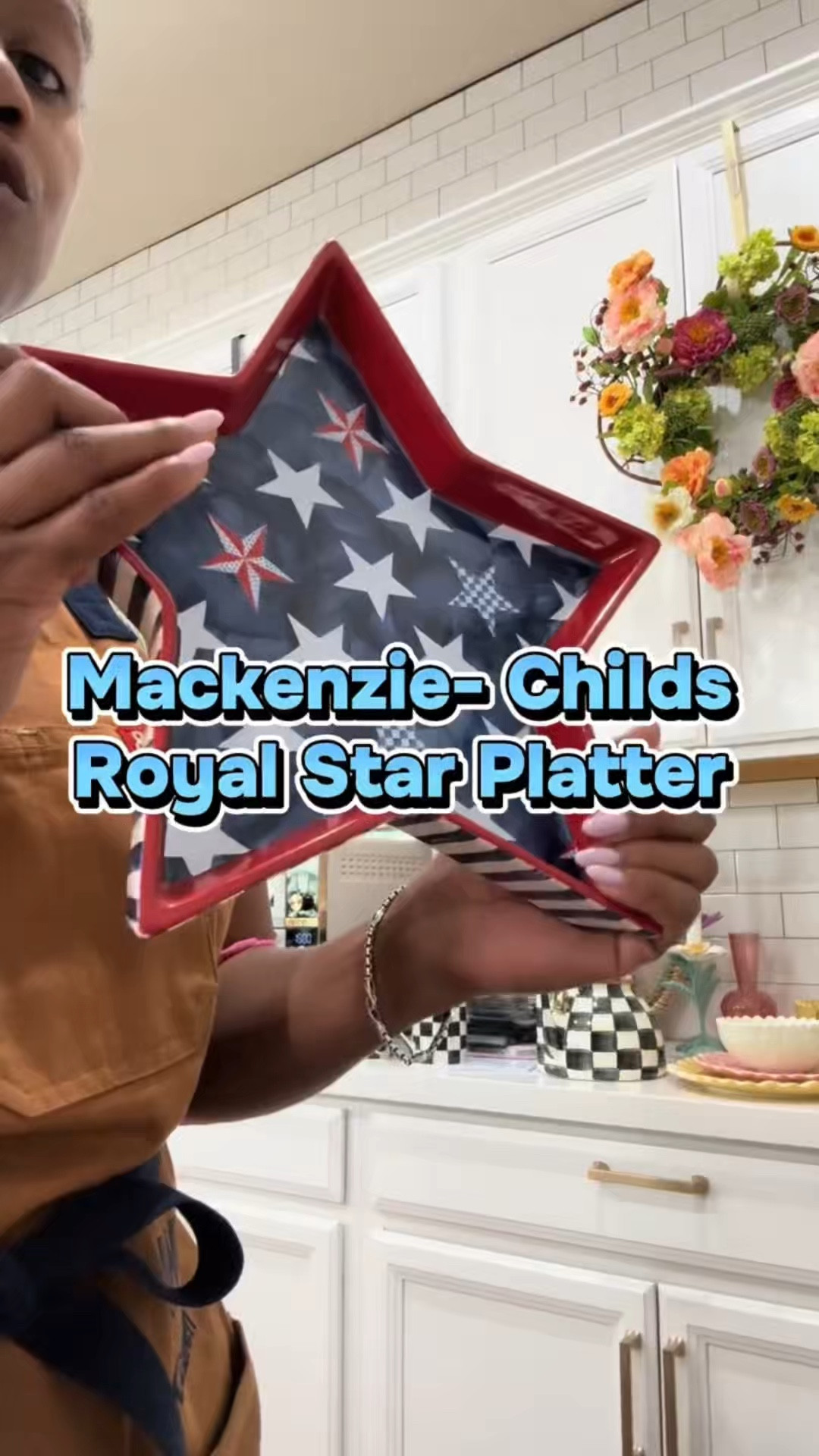 The MacKenzie-Childs Star Ceramic Tray is perfect for entertaining.

Beautifully crafted and ideal for serving appetizers or desserts.@QVC 

 👉Saved under Kitchen Finds

#LTKFestival #LTKSaleAlert #LTKSeasonal