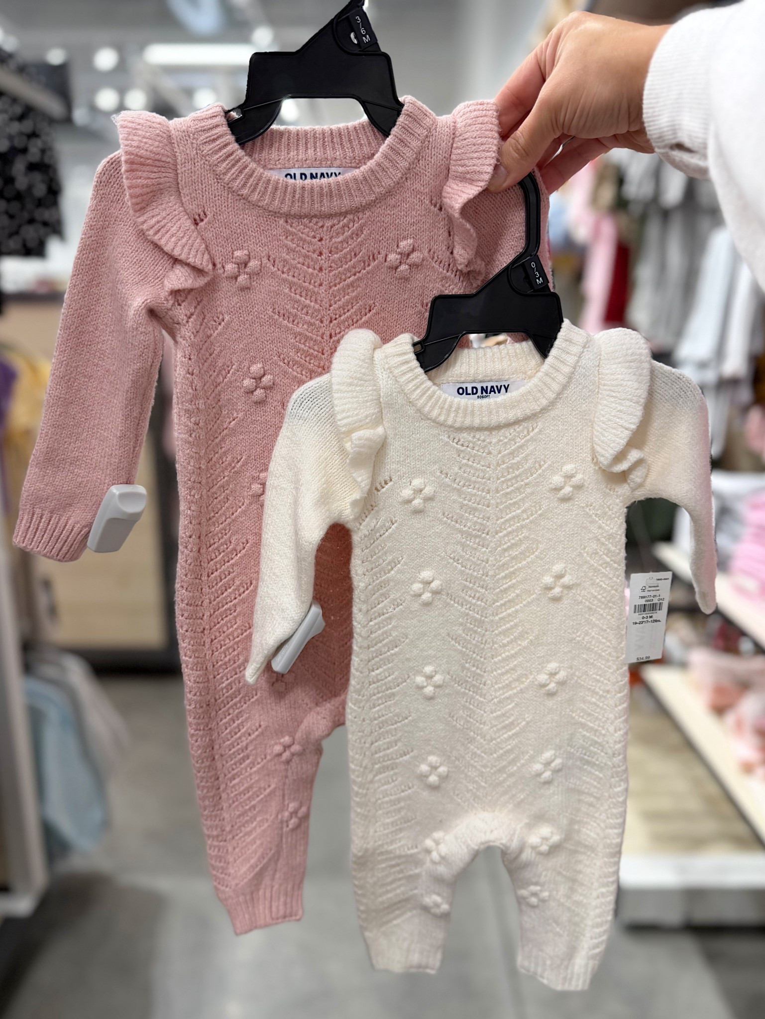 The cutest baby girl sweater rompers 🎀🤍

#LTKSeasonal #LTKKids #LTKBaby