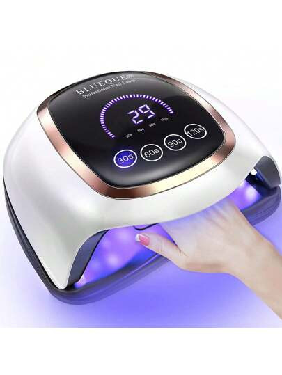 Professional 42-Bead UV LED Nail Lamp – Quick Dry With LCD Display, Smart Sensor And 4 Timers F... | SHEIN