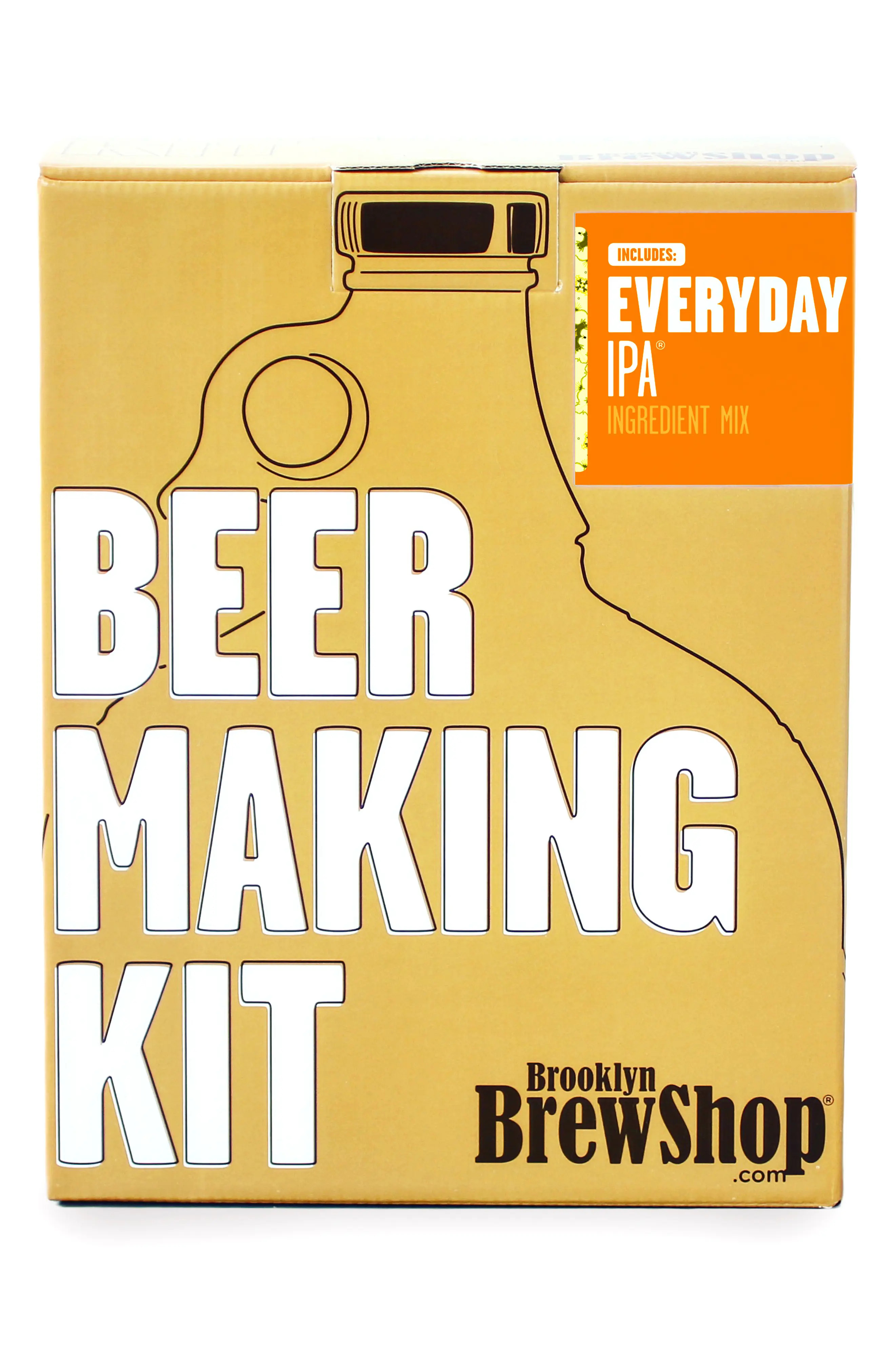 Brooklyn Brew Shop 'Everyday IPA' One Gallon Beer Making Kit in Brown at Nordstrom | Nordstrom