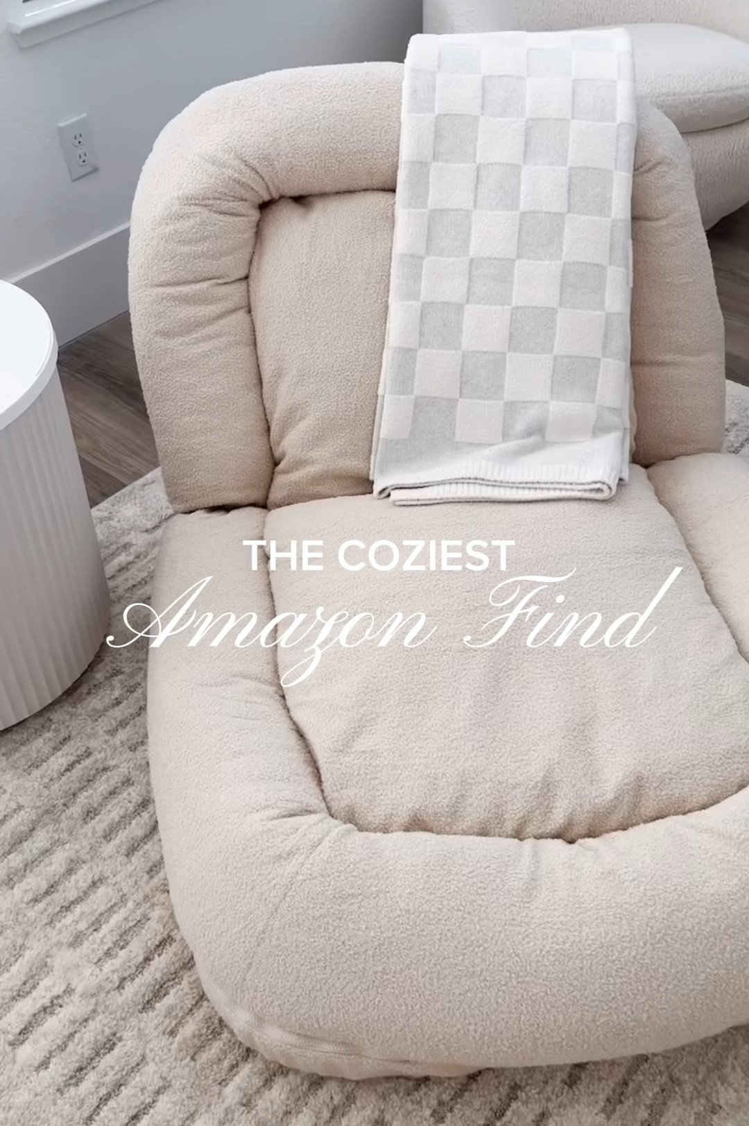 The coziest Amazon home find✨ this folding lounge chair is perfect for working from home, lounging, or entertainment! 

Tap to shop!! 

#LTKHome #LTKmomlife #LTKdayinmylife