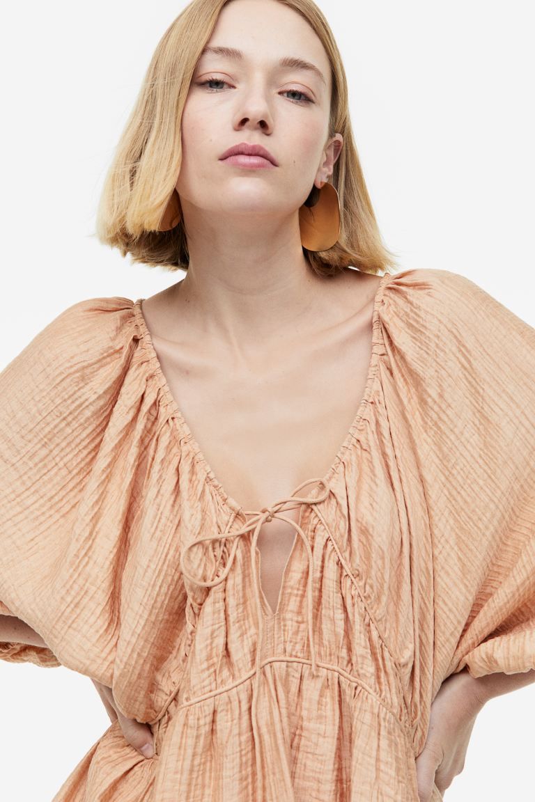 Oversized Lyocell-blend Dress | H&M (US + CA)