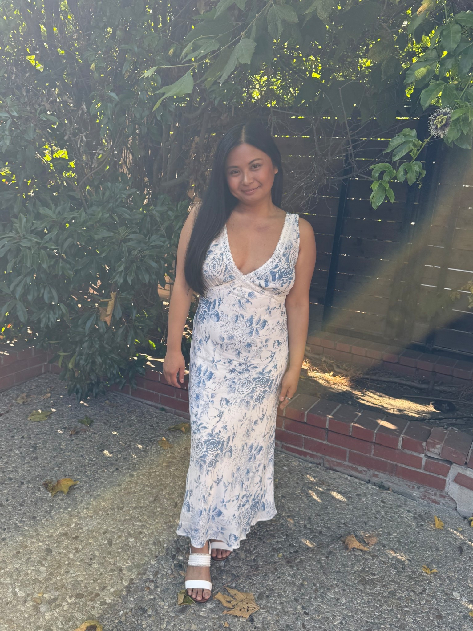 Lulus Picture-Perfect Days White Floral Lace V-Neck Midi Dress, white and blue floral dress, summer dress inspo, floral dresses, lulus dresses 

#LTKTravel #LTKStyleTip #LTKPetite