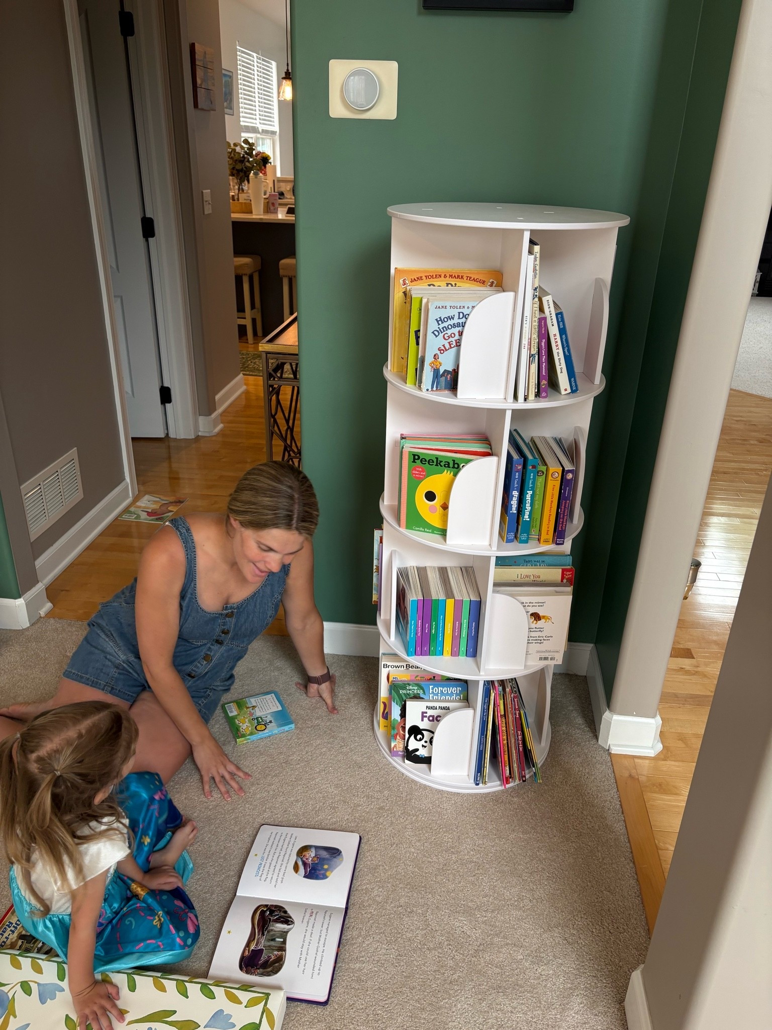 Our new bookshelf is my favorite piece in our playroom! Holds sooo many books and I love that it easily rotates!

#LTKmomlife #LTKstorytime #LTKKids