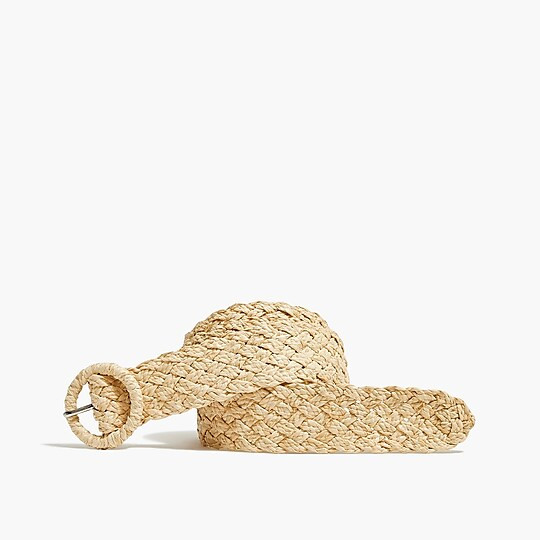 Woven straw belt | J.Crew Factory