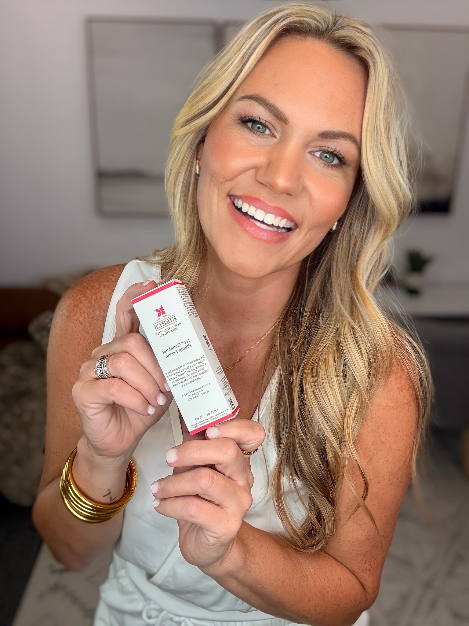 I’ve been trying to simplify my skincare routine, and this collagen serum from Kiehl’s has earned a permanent spot. It layers beautifully under moisturizer, feels lightweight instead of sticky, and leaves my skin looking smoother and more hydrated without feeling heavy.

Kiehl’s collagen serum, collagen skincare, anti aging skincare, hydrating serum, firming serum, skincare routine, glowing skin, beauty favorites, daily skincare, AudrieDollins

#LTKselfcare #LTKOver40