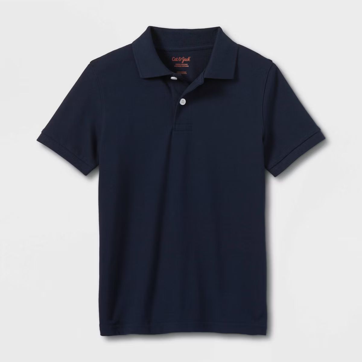 Boys' Short Sleeve Pique Uniform Polo Shirt - Cat & Jack™ | Target