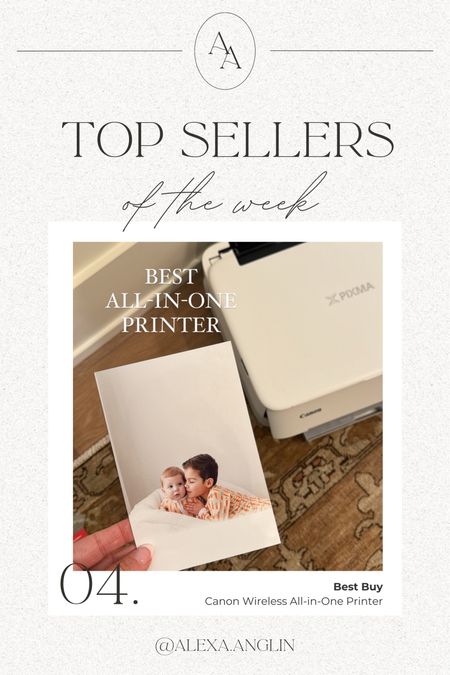 Top seller of the week #4: Best Buy Canon All-in-One Printer 🤍 

Currently on sale for $69.99! (Originally $129.99)— we love this printer! It makes printing from your phone so easy & they’re insane quality! 

#LTKfindsunder100 #LTKhome #LTKsalealert