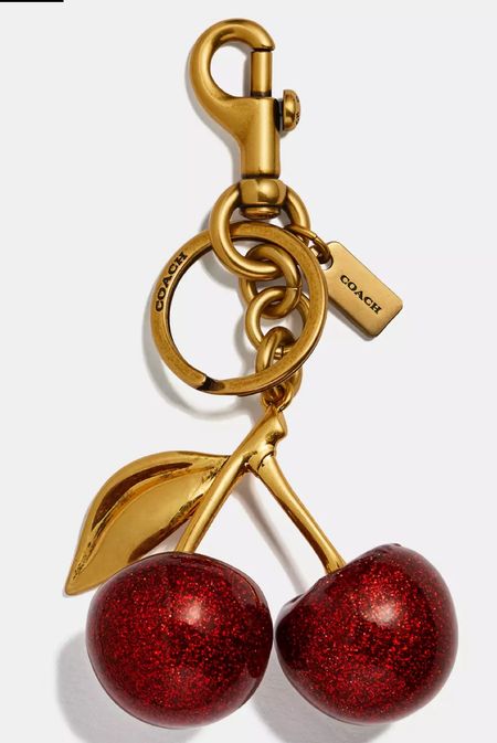 Coach Cherry Bag Charm

This summery bag charm features a retro-cool cherry motif in glittery resin. Clip it to a favorite bag or set of keys for refreshing style

#LTKStyleTip #LTKItBag #LTKGiftGuide