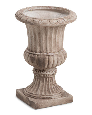 21.5in Indoor Outdoor Pedestal Urn Planter | Marshalls