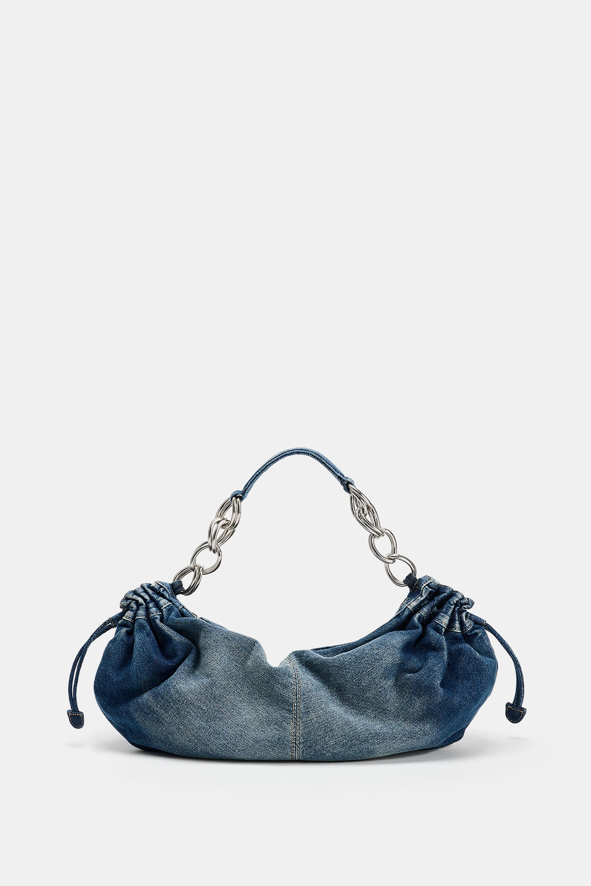 DENIM SHOULDER BAG | Zara US