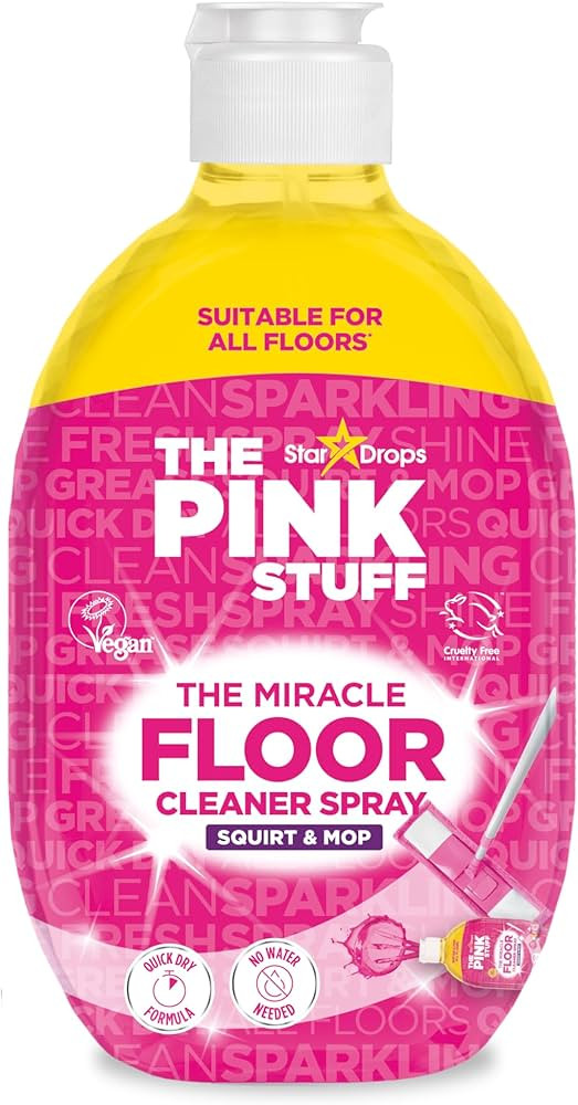 Stardrops The Pink Stuff The Miracle Floor Cleaner Spray \u2013 Squirt & Mop Formula for Sparklin... | Amazon (US)