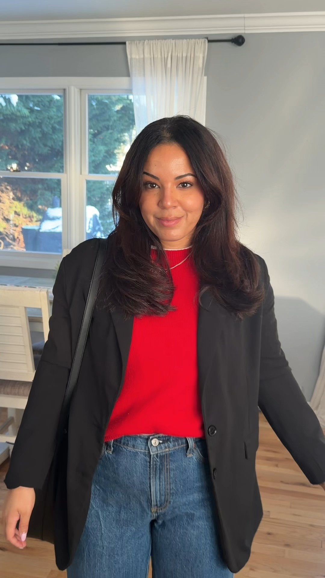 Casual everyday outfit capsule wardrobe Abercrombie jeans loft sweater winter outfit workwear 

 #LTKgrwm #LTKootd #LTKFindsUnder100