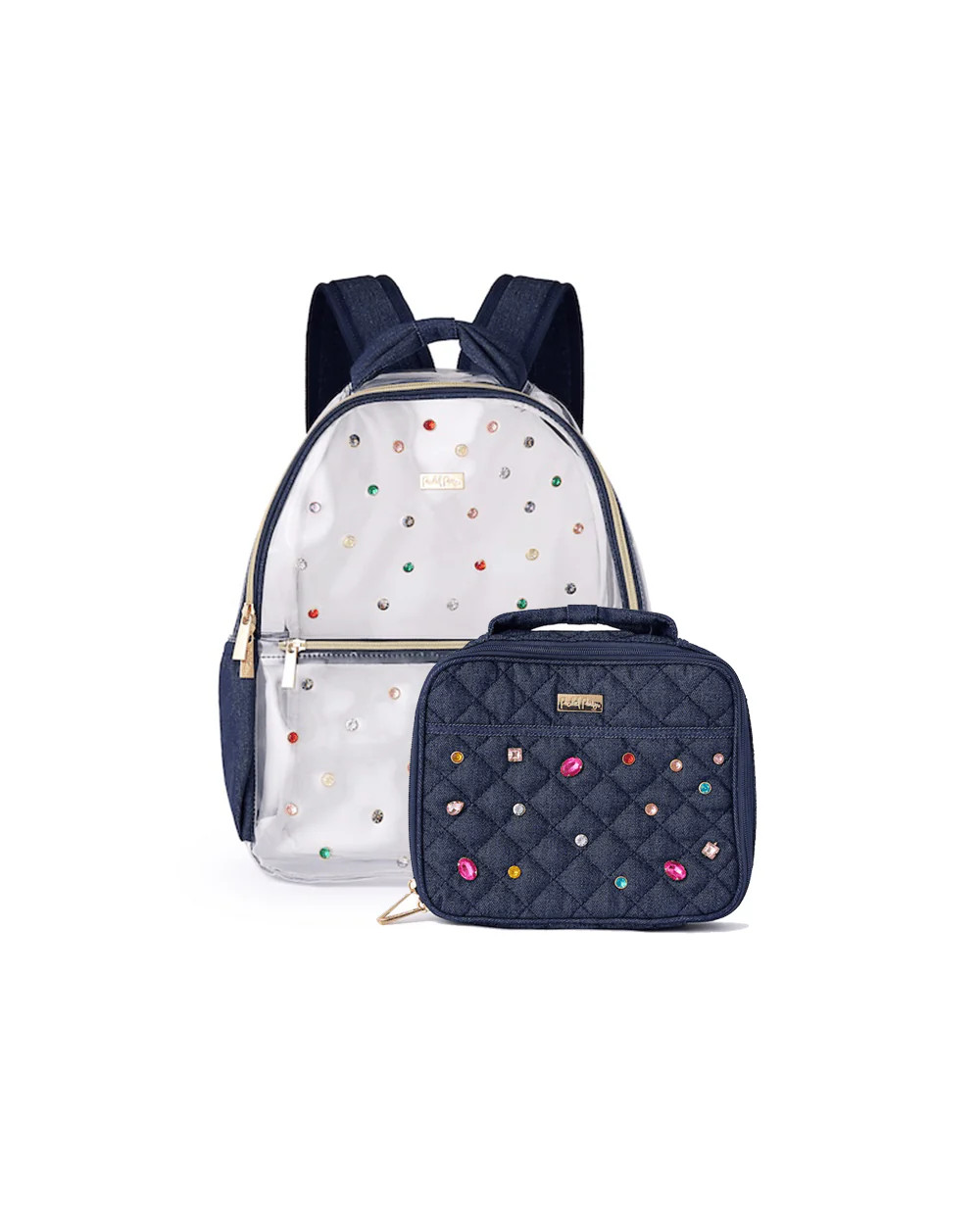 Denim and Gems Backpack and Lunch Bundle | Packed Party