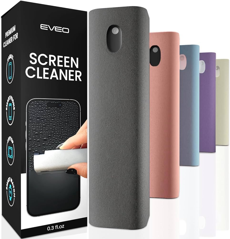 EVEO Screen Cleaner Spray and Wipe - Computer Screen Cleaner, Laptop Screen Cleaner, MacBook & iP... | Amazon (US)
