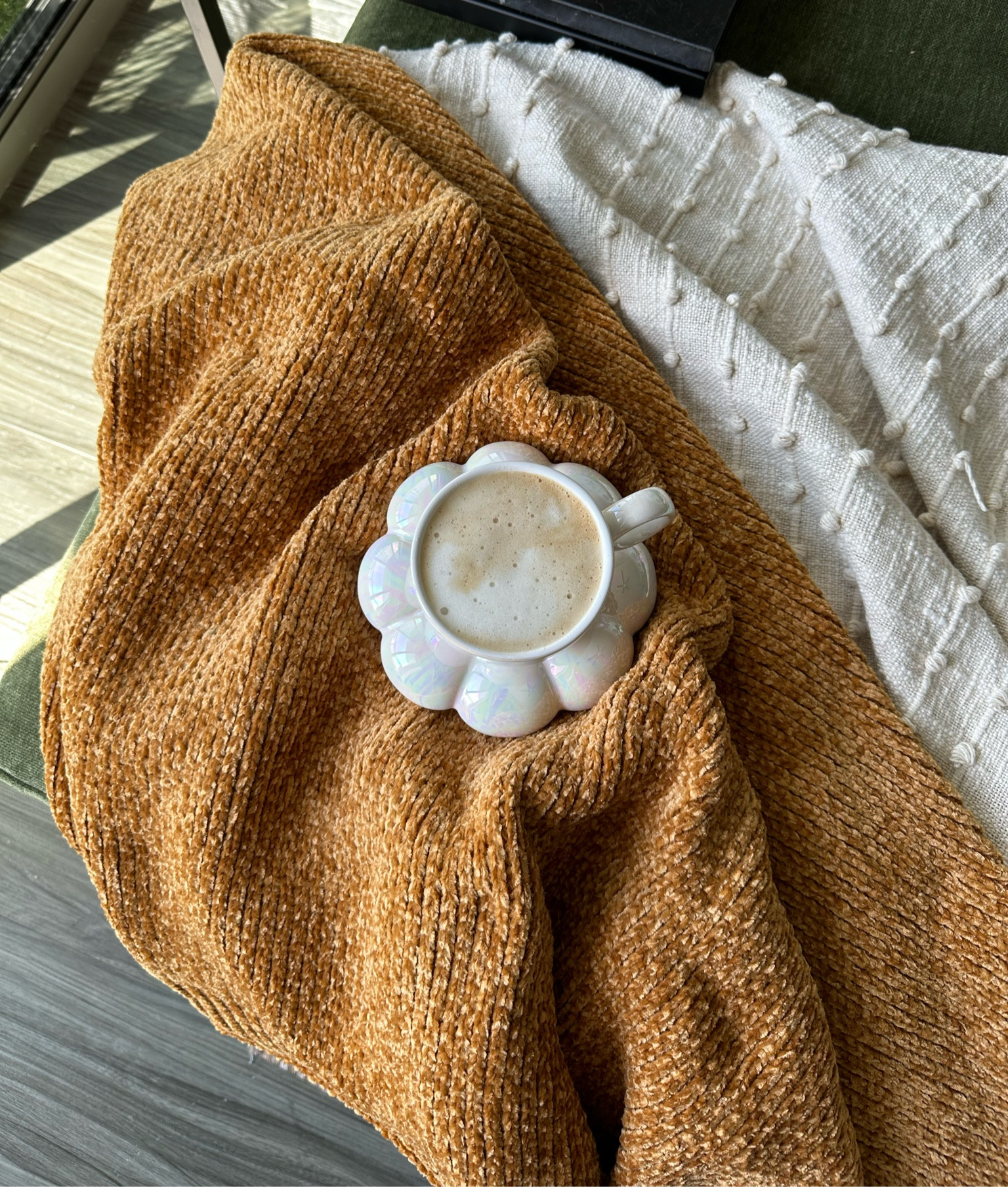 my two favorite throws. 🧡 the orange throw from h&m is so incredibly soft & thick 🤤 honestly the best purchase i’ve made this year. 

#LTKFind #LTKhome