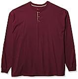 Hanes Men's T-Shirts, Men's BeefyT Henley Shirts, Men's Cotton Long Sleeve Shirts | Amazon (US)