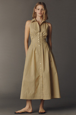 The Tobie Sleeveless Shirt Dress by Exquise | Anthropologie (US)