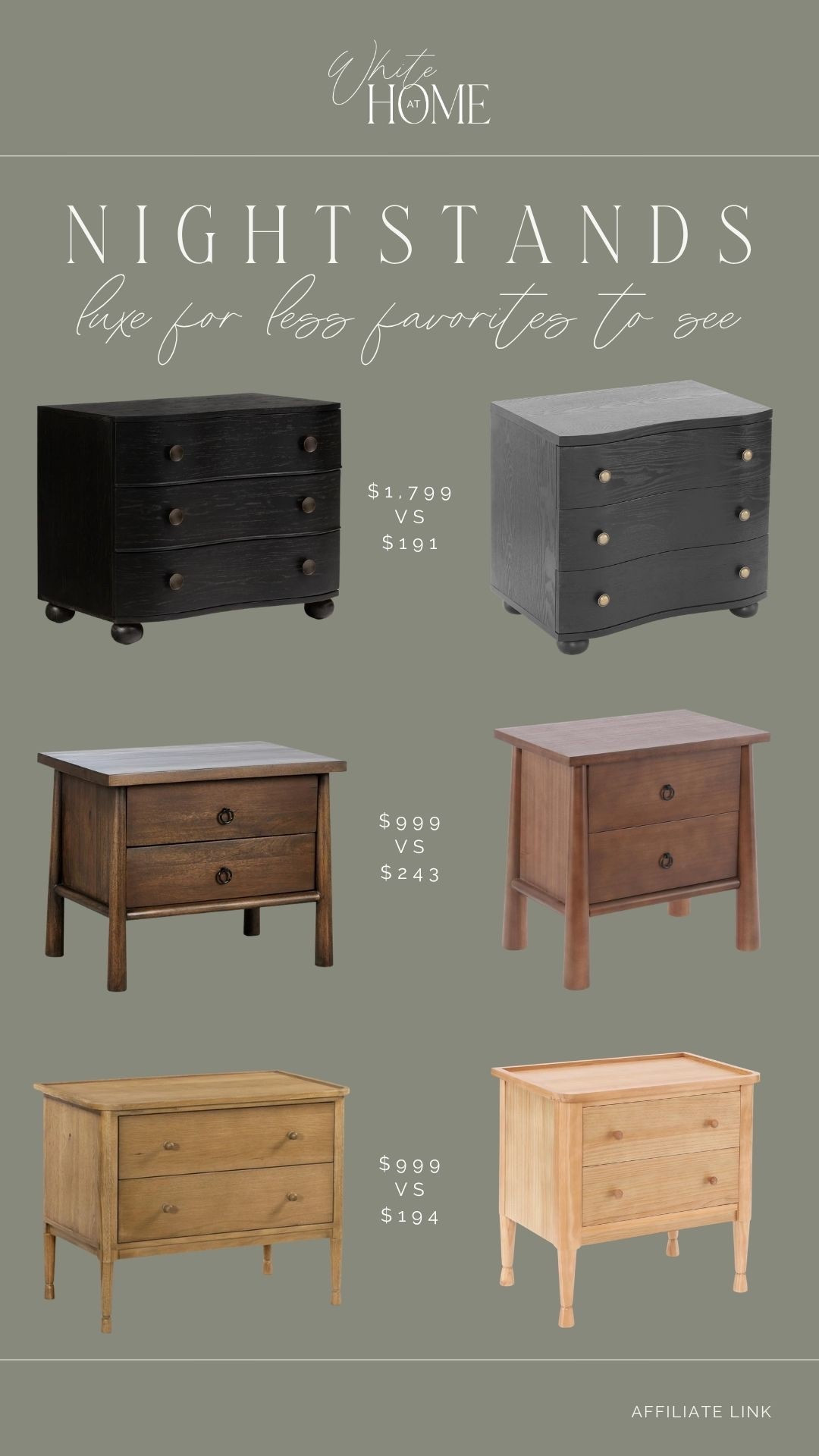 A few of my favorite nightstand luxe for less finds as of recently! These Christopher Knight styles are nearly identical to the designer versions, except a fraction of the price and available on Amazon! 

#LTKSaleAlert #LTKHome