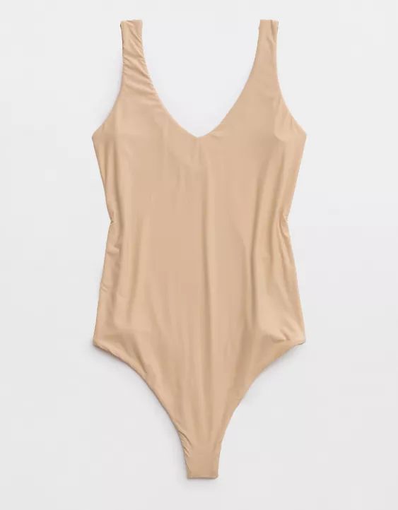 SMOOTHEZ Plunge Bodysuit | Aerie