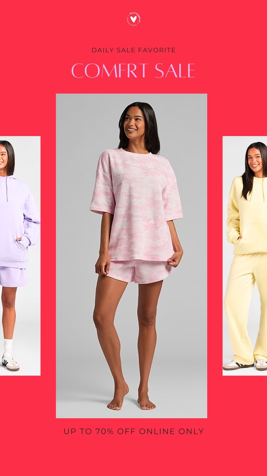 Your cozy season starts now 🤍 Comfrt is on sale for up to 70% off! From matching lounge sets to everyday essentials, these are the pieces you'll reach for again and again. Shop my favorites before sizes disappear! ✨

#LTKActive #LTKootd #LTKSaleAlert